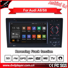 Android GPS Navigatior for Audi A8/S8 DVD Player with GPS RDS Bt 3G/WiFi DSP Radio